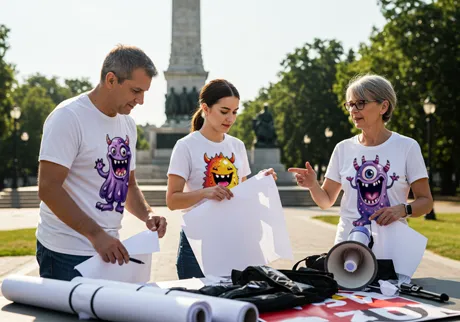 Equipos de manifestaciones y acciones cívicas
